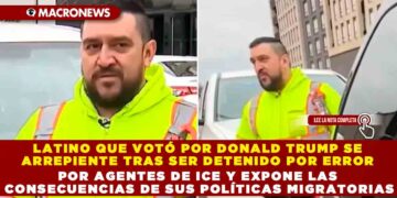 LATINO QUE VOTÓ POR DONALD TRUMP SE ARREPIENTE TRAS SER DETENIDO POR ERROR POR AGENTES DE ICE Y EXPONE LAS CONSECUENCIAS DE SUS POLÍTICAS MIGRATORIAS