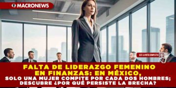 ¡FALTA DE LIDERAZGO FEMENINO EN FINANZAS! EN MÉXICO, SOLO UNA MUJER COMPITE POR CADA DOS HOMBRES; DESCUBRE ¿POR QUÉ PERSISTE LA BRECHA?