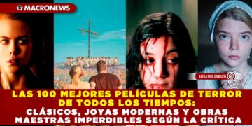 LAS 100 MEJORES PELÍCULAS DE TERROR DE TODOS LOS TIEMPOS: CLÁSICOS, JOYAS MODERNAS Y OBRAS MAESTRAS IMPERDIBLES SEGÚN LA CRÍTICA