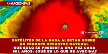 SATÉLITES DE LA NASA ALERTAN UN FEROZ DESASTRE NATURAL QUE SOLO SE PRESENTA UNA VEZ CADA MIL AÑOS, ¿DE QUÉ SE TRATA?