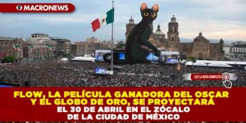 FLOW, LA PELÍCULA GANADORA DEL OSCAR Y EL GLOBO DE ORO, SE PROYECTARÁ EL 30 DE ABRIL EN EL ZÓCALO DE LA CIUDAD DE MÉXICO