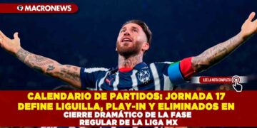 CALENDARIO DE PARTIDOS: JORNADA 17 DEFINE LIGUILLA, PLAY-IN Y ELIMINADOS EN CIERRE DRAMÁTICO DE LA FASE REGULAR DE LA LIGA MX