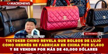 TIKTOKER CHINO REVELA QUE BOLSOS DE LUJO COMO HERMÉS SE FABRICAN EN CHINA POR $1,400 Y SE VENDEN POR MÁS DE 40,000 DÓLARES
