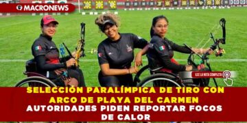 SELECCIÓN PARALÍMPICA DE TIRO CON ARCO DE PLAYA DEL CARMEN CLASIFICA A LA OLIMPIADA NACIONAL CON ORO Y BRONCES DESTACADOS