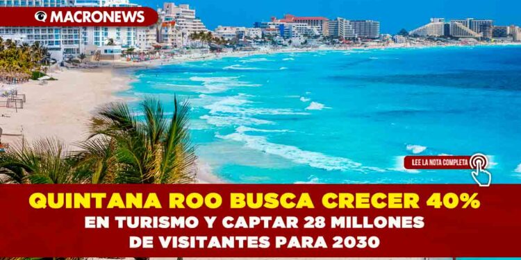 LA SECRETARIA DE TURISMO EN MÉXICO, JOSEFINA RODRÍGUEZ ZAMORA PLANTEA QUE QUINTANA ROO RECIBA 28 MILLONES DE TURISTAS EN 2030, CON UN CRECIMIENTO DEL 40%