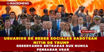 USUARIOS DE REDES SOCIALES SABOTEAN MITIN DE TRUMP RESERVANDO ENTRADAS QUE NUNCA PENSABAN USAR