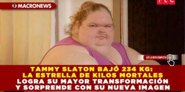 TAMMY SLATON BAJÓ 234 KG: LA ESTRELLA DE KILOS MORTALES LOGRA SU MAYOR TRANSFORMACIÓN Y SORPRENDE CON SU NUEVA IMAGEN