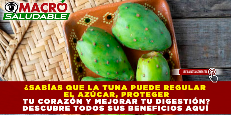 ¿SABÍAS QUE LA TUNA PUEDE REGULAR EL AZÚCAR, PROTEGER TU CORAZÓN Y MEJORAR TU DIGESTIÓN? DESCUBRE TODOS SUS BENEFICIOS AQUÍ