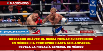 BOXEADOR CHÁVEZ JR. BUSCA FRENAR SU DETENCIÓN EN MÉXICO: HA PROMOVIDO HASTA SEIS AMPAROS, REVELA LA FISCALÍA GENERAL DE MÉXICO