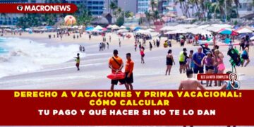 DERECHO A VACACIONES Y PRIMA VACACIONAL: CÓMO CALCULAR TU PAGO Y QUÉ HACER SI NO TE LO DAN