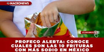 PROFECO ALERTA: CONOCE CUALES SON LAS 10 FRITURAS CON MÁS SODIO EN MÉXICO: TAKIS, CHEETOS Y TOTIS, ENTRE LAS MÁS DAÑINAS