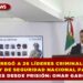 MÉXICO ENTREGÓ A 26 LÍDERES CRIMINALES A EE. UU. BAJO LA LEY DE SEGURIDAD NACIONAL PARA FRENAR OPERACIONES DESDE PRISIÓN: OMAR GARCÍA HARFUCH