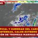 ONDA TROPICAL Y HUMEDAD DEL CARIBE TRAERÁN LLUVIAS INTENSAS, CALOR EXTREMO Y POSIBLE FORMACIÓN DE TROMBAS MARINAS EN QUINTANA ROO