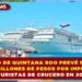 GOBIERNO DE QUINTANA ROO PREVÉ RECAUDAR 500 MILLONES DE PESOS POR IMPUESTO A TURISTAS DE CRUCERO EN 2025