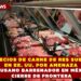 PRECIOS DE CARNE DE RES SUBEN EN EE. UU. POR AMENAZA DEL GUSANO BARRENADOR EN MÉXICO Y CIERRE DE FRONTERA