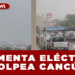 TORMENTA ELÉCTRICA GOLPEA CANCÚN: CALLES INUNDADAS, TRÁFICO LENTO Y CORTES DE LUZ