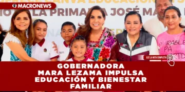 GOBERNADORA MARA LEZAMA IMPULSA EDUCACIÓN Y BIENESTAR FAMILIAR CON LA ENTREGA DE MOCHILAS, ÚTILES Y UNIFORMES ESCOLARES, INAUGURACIÓN DE DOMO Y ACCESO GRATUITO A CANVA EDUCACIÓN