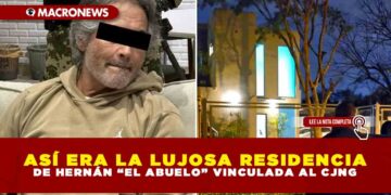 ASÍ ERA LA LUJOSA RESIDENCIA DE HERNÁN “EL ABUELO” VINCULADA AL CJNG