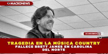 TRAGEDIA EN LA MÚSICA COUNTRY: FALLECE BRETT JAMES EN CAROLINA DEL NORTE
