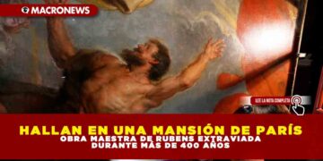 HALLAN EN UNA MANSIÓN DE PARÍS: OBRA MAESTRA DE RUBENS EXTRAVIADA DURANTE MÁS DE 400 AÑOS