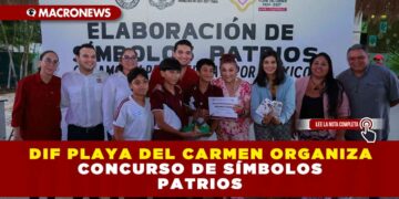 ⁠DIF PLAYA DEL CARMEN ORGANIZA CONCURSO DE SÍMBOLOS PATRIOS