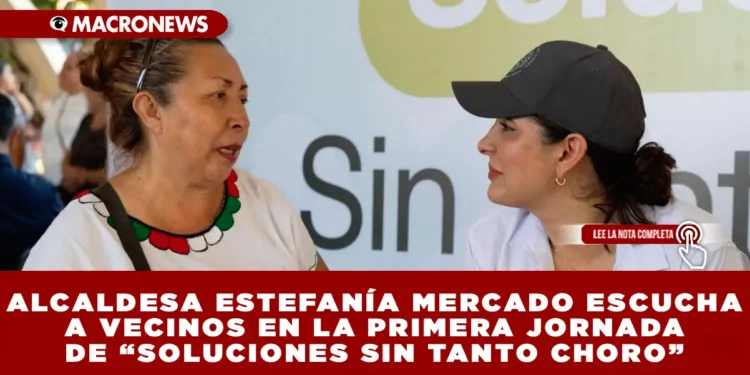 ALCALDESA ESTEFANÍA MERCADO ESCUCHA A VECINOS EN LA PRIMERA JORNADA DE “SOLUCIONES SIN TANTO CHORO”: MÁS DE 50 REPRESENTANTES VECINALES FUERON ATENDIDOS DIRECTAMENTE POR LA PRESIDENTA MUNICIPAL