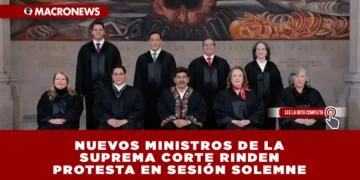 NUEVOS MINISTROS DE LA SUPREMA CORTE RINDEN PROTESTA EN SESIÓN SOLEMNE: OVACIONES Y RESPALDO POLÍTICO EN EL INICIO DE LA NUEVA ETAPA DEL PODER JUDICIAL