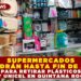 SUPERMERCADOS TENDRÁN HASTA FIN DE AÑO PARA RETIRAR PLÁSTICOS Y UNICEL EN QUINTANA ROO