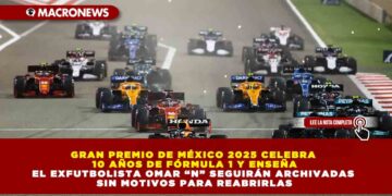 GRAN PREMIO DE MÉXICO 2025 CELEBRA 10 AÑOS DE FÓRMULA 1 Y ENSEÑA A LOS FANÁTICOS A IDENTIFICAR A LOS PILOTOS POR SUS CASCOS Y ANTENAS