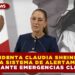 PRESIDENTA CLAUDIA SHEINBAUM PRESENTA SISTEMA DE ALERTAMIENTO EN MÓVILES ANTE EMERGENCIAS CLIMÁTICAS