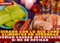 ¡CUIDADO CON LO QUE COMES! ALIMENTOS EN OFRENDAS PODRÍAN CAUSAR INTOXICACIÓN SI NO SE REVISAN