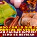 ¡CUIDADO CON LO QUE COMES! ALIMENTOS EN OFRENDAS PODRÍAN CAUSAR INTOXICACIÓN SI NO SE REVISAN