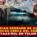 DENUNCIAN DERRAME DE ACEITE Y QUÍMICOS CERCA DEL CENOTE YAAX MUL EN TULUM