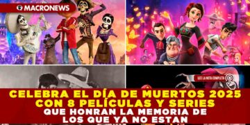 CELEBRA EL DÍA DE MUERTOS 2025 CON 8 PELÍCULAS Y SERIES QUE HONRAN LA MEMORIA DE LOS QUE YA NO ESTAN