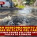 DENUNCIAN DESBORDAMIENTO DE AGUAS NEGRAS EN PLAYA DEL CARMEN; VECINOS EXIGEN SOLUCIÓN ANTE FALLAS DE AGUAKAN
