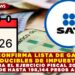SAT CONFIRMA LISTA DE GASTOS DEDUCIBLES DE IMPUESTOS PARA EL EJERCICIO FISCAL 2026: LÍMITE DE HASTA 198,144 PESOS ANUALES