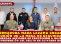 GOBERNADORA MARA LEZAMA ENCABEZA REUNIÓN DE LA MESA DE SEGURIDAD; REFUERZAN ACCIONES DE PROTECCIÓN A MUJERES Y PREVENCIÓN DEL DELITO EN QUINTANA ROO