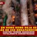 INCENDIO EN HONG KONG DEJA 65 MUERTOS Y MÁS DE 250 DESAPARECIDOS: CUATRO TORRES QUEDARON TOTALMENTE SINIESTRADAS