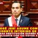 JOSÉ JERÍ ASUME COMO PRESIDENTE INTERINO DE PERÚ TRAS DESTITUCIÓN EXPRÉS DE DINA BOLUARTE CON 122 VOTOS A FAVOR