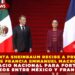 PRESIDENTA SHEINBAUM RECIBE A PRESIDENTE DE FRANCIA EMMANUEL MACRON EN PALACIO NACIONAL PARA FORTALECER LAZOS ENTRE MÉXICO Y FRANCIA