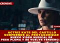 ACTRIZ KATE DEL CASTILLO SORPRENDE AL PROTAGONIZAR NUEVO VIDEO MUSICAL DE PESO PLUMA Y SE VUELVE TENDENCIA