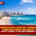 PRONOSTICAN LLUVIAS LIGERAS Y TEMPERATURAS DE HASTA 28 GRADOS ESTE LUNES 3 DE NOVIEMBRE EN CANCÚN