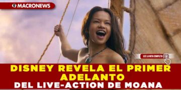 DISNEY REVELA EL PRIMER ADELANTO DEL LIVE-ACTION DE MOANA