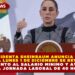 PRESIDENTA SHEINBAUM ANUNCIA QUE MAÑANA LUNES 1 DE DICIEMBRE SE REVELARÁ EL AUMENTO AL SALARIO MINIMO Y AVANCES DE LA JORNADA LABORAL DE 40 HORAS