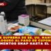 CORTE SUPREMA DE EE. UU. MANTIENE BLOQUEO AL PAGO DE CUPONES DE ALIMENTOS SNAP HASTA EL JUEVES
