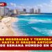 LLUVIAS MODERADAS Y TEMPERATURAS DE HASTA 31 GRADOS ANTICIPAN UN FIN DE SEMANA HÚMEDO EN CANCÚN