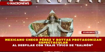 POLÉMICA EN MISS UNIVERSO 2025: MISS NORUEGA DESATA MEMES AL DESFILAR CON TRAJE TÍPICO DE “SALMÓN”