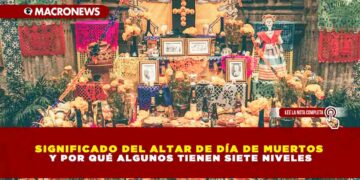 SIGNIFICADO DEL ALTAR DE DÍA DE MUERTOS Y POR QUÉ ALGUNOS TIENEN SIETE NIVELES