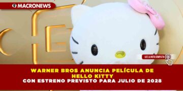 WARNER BROS ANUNCIA PELÍCULA DE HELLO KITTY CON ESTRENO PREVISTO PARA JULIO DE 2028