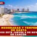 LLUVIAS MODERADAS Y TEMPERATURAS DE HASTA 28 GRADOS ESTE JUEVES 6 DE NOVIEMBRE EN CANCÚN